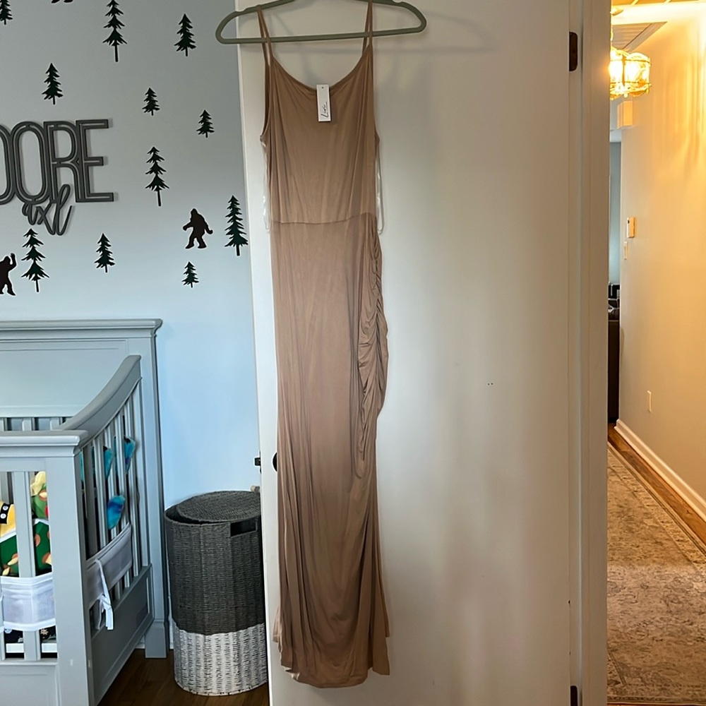 NWT Side split dress